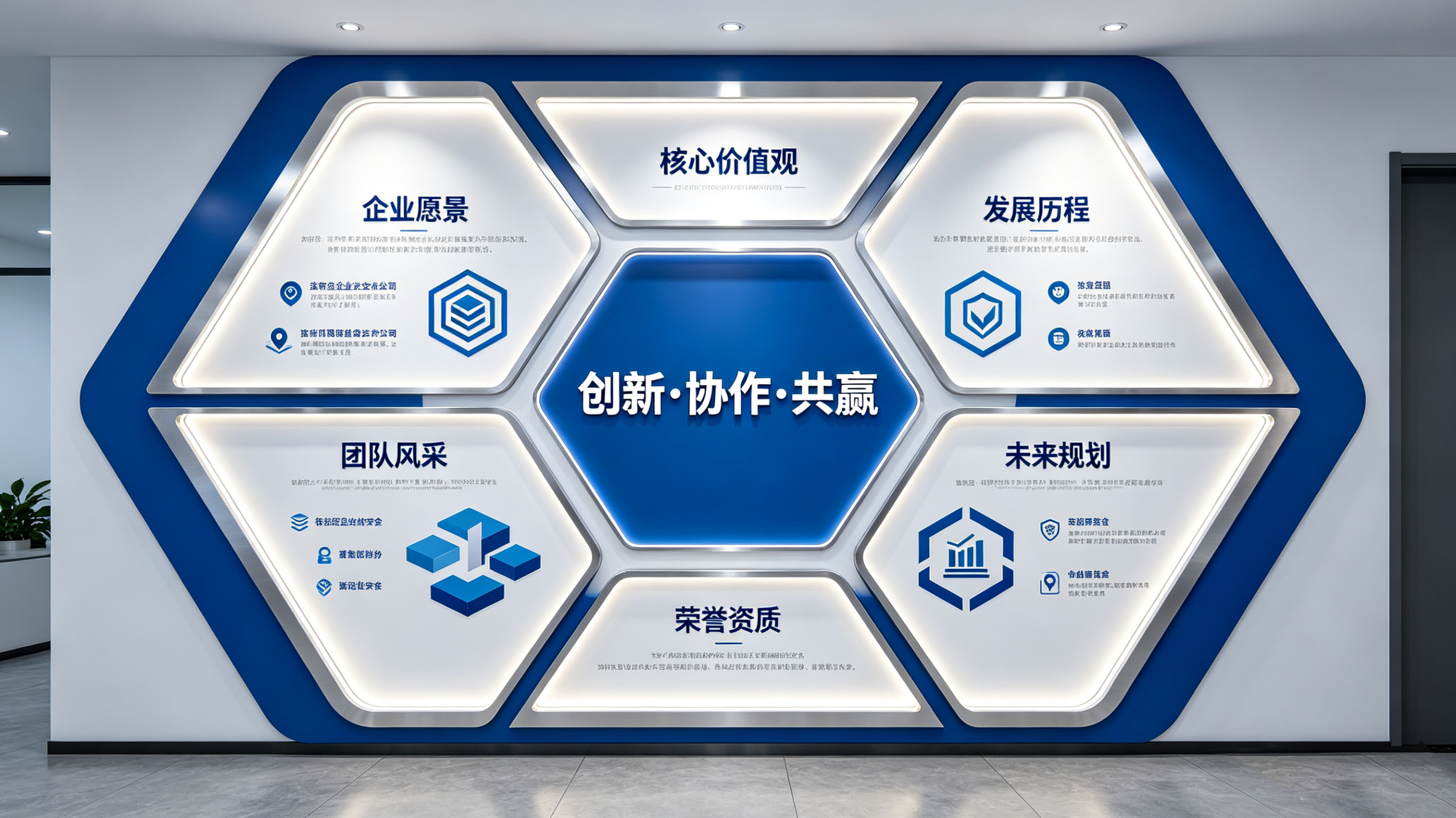 无锡企业文化墙六边形避坑指南（新手常犯5个错误）